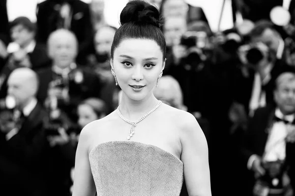 Cannes Frankrike Maj Fan Bing Bing Deltar Visningen Everyone Knows — Stockfoto