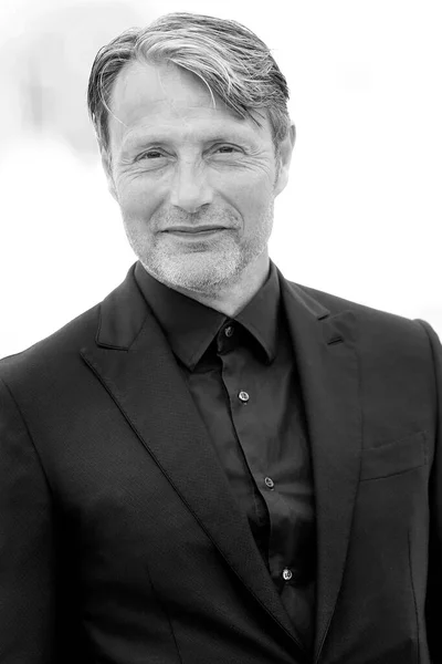 Cannes Frankrike Maj Skådespelare Mads Mikkelsen Deltar Fotosamtalet Arktis Filmfestivalen — Stockfoto