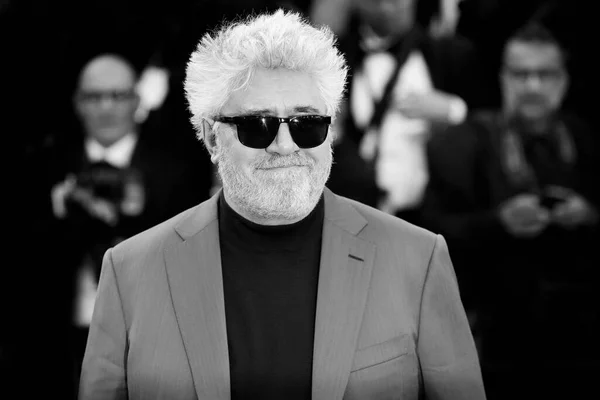 Cannes France May Pedro Almodovar Attends Premiere Ash Purest White — Stock Photo, Image