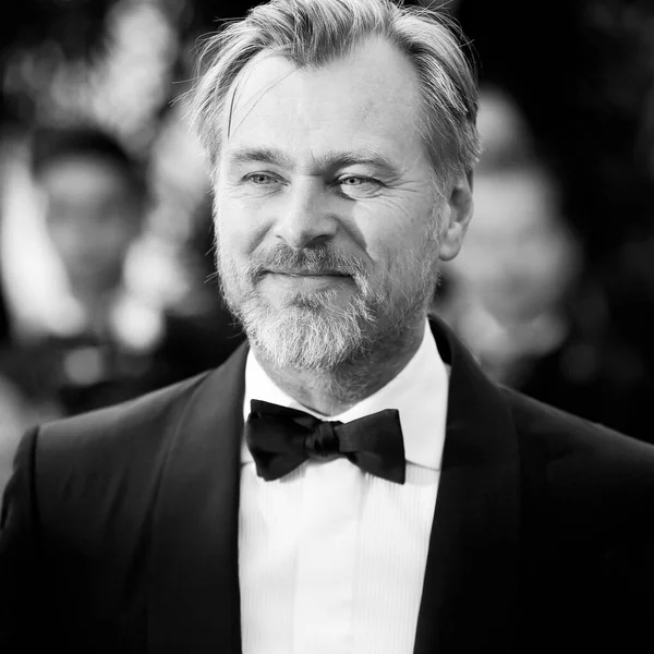 Cannes France Μαΐου Σκηνοθέτης Christopher Nolan Παρευρίσκεται Στην Προβολή Του — Φωτογραφία Αρχείου