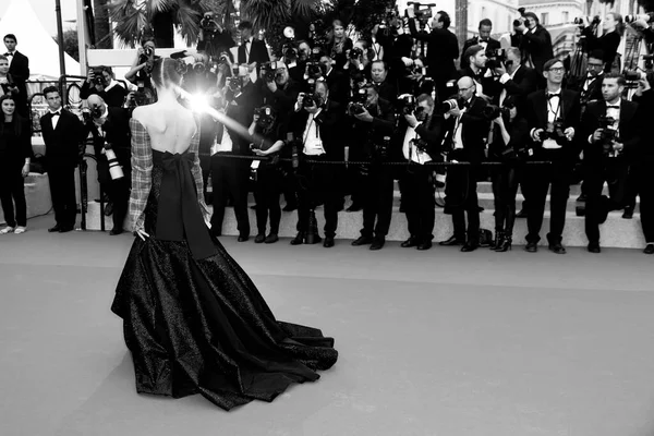 Cannes Frankrike Maj Xenia Tchoumitcheva Deltar Visningen Yomeddine Filmfestivalen Cannes — Stockfoto
