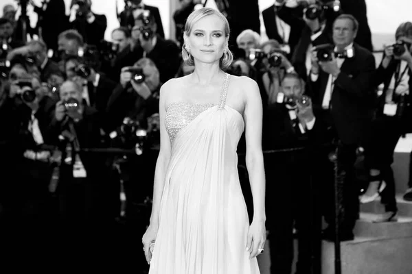 Kannes Francja Maj Aktorka Diane Kruger Bierze Udział Pokazie Zlewu — Zdjęcie stockowe