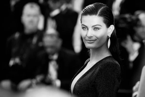 Cannes Francie Května Modelka Isabeli Fontana Zúčastní Projekce Umyvadla Nebo — Stock fotografie