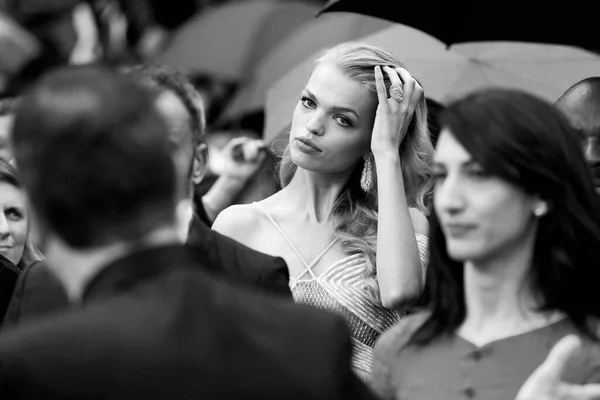 Cannes Francia Mayo Daphne Groeneveld Asiste Proyección Blackkklansman Durante Festival —  Fotos de Stock