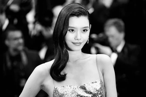 Cannes Francia Maggio Ming Partecipa Alla Proiezione Blackklansman Durante 71St — Foto Stock