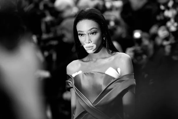 Cannes France Mai Winnie Harlow Assiste Projection Blackkklansman Lors 71E — Photo