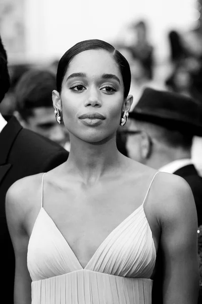 Cannes France May Laura Harrier Attends Screening Blackkklansman 71St Cannes — Stock Photo, Image