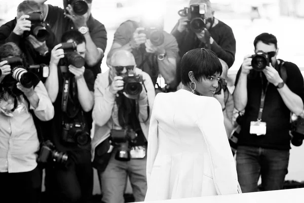 Cannes Francia Maggio Damaris Lewis Partecipa Photo Call Blackklansman Durante — Foto Stock