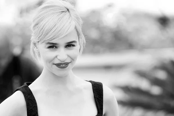 Cannes Frankrike Maj Emilia Clarke Deltar Fotosamtalet Solo Star Wars — Stockfoto