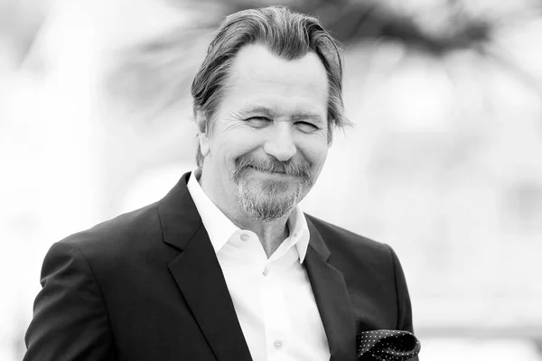 Cannes Frankrike Maj Gary Oldman Deltar Fotosamtal För Rendez Vous — Stockfoto