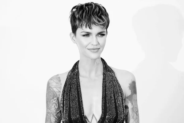 Cap Antibes Francia Maggio Ruby Rose Arriva All Amfar Gala — Foto Stock