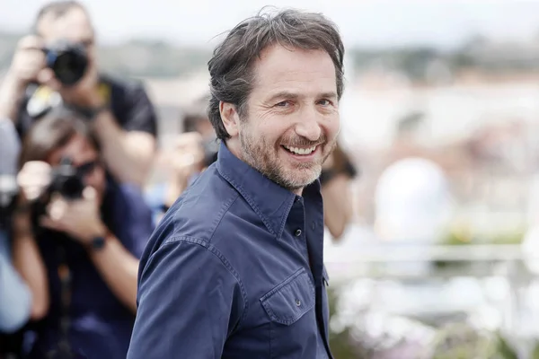 Cannes Frankrike Maj Värd För Festivalen Edouard Baer Deltar Ceremoniernas — Stockfoto