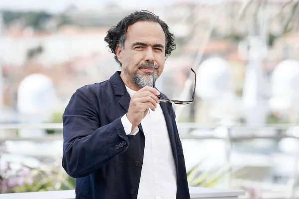 Cannes France May Jury Member Alejandro Gonzalez Inarritu Adopts 72Nd — 스톡 사진