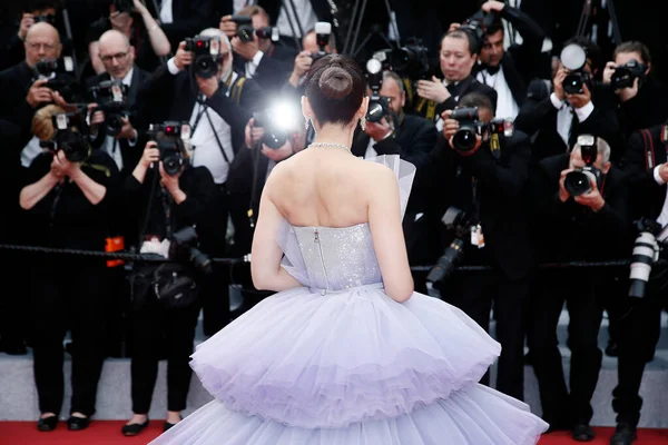 Cannes Francie Května Araya Hargate Zúčastní Slavnostního Zahájení Ročníku Filmového — Stock fotografie