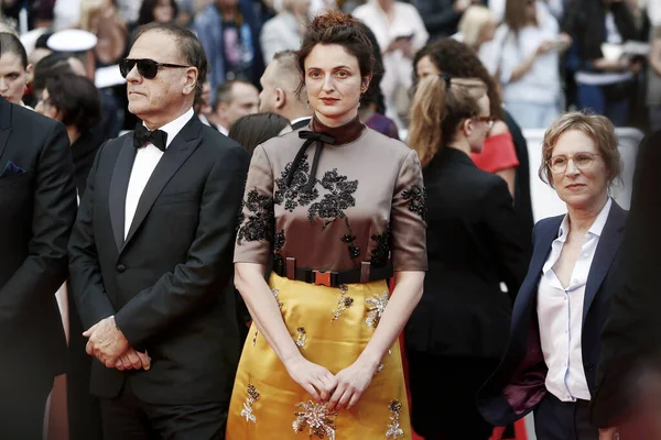 Cannes Frankrike Maj Jurymedlemmen Alice Rohrwacher Deltar Öppningsceremonin Den Filmfestivalen — Stockfoto