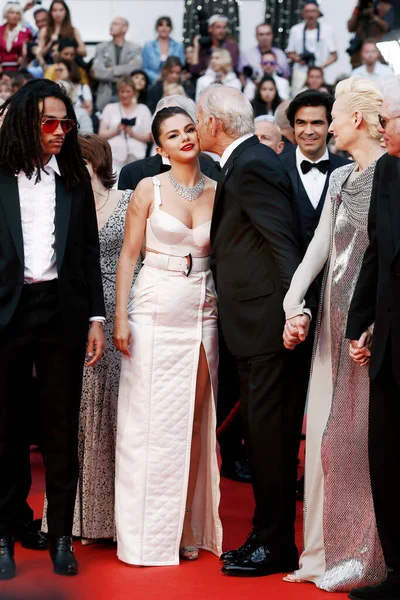 Cannes Frankrijk Mei Selena Gomez Bill Murray Wonen Openingsceremonie Bij — Stockfoto