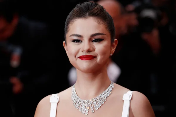 Cannes Francia Mayo Selena Gomez Asiste Ceremonia Apertura Durante 72º — Foto de Stock