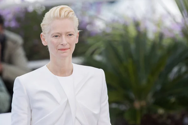 Cannes França Maio Tilda Swinton Participa Sessão Fotográfica Filme Dead — Fotografia de Stock