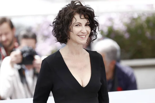 Cannes Francia Mayo Zabou Breitman Asiste Foto Llamada Película Golondrinas — Foto de Stock