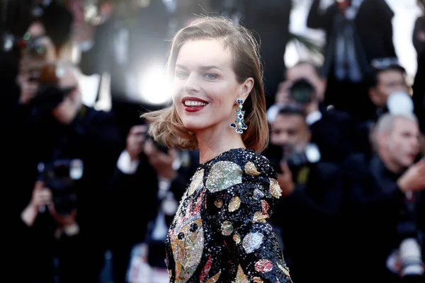 Cannes Francie Května Eva Herzigová Zúčastní Premiéry Rocketman Filmovém Festivalu — Stock fotografie