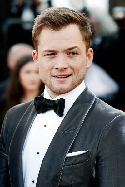 Cannes France May Taron Egerton Attends Premiere Rocketman 72Nd Cannes — Stock Photo, Image