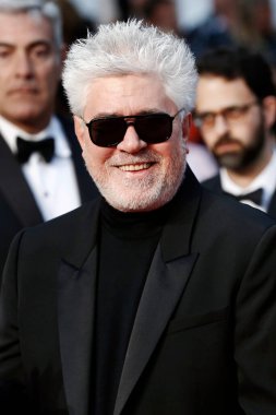 17 Mayıs 2019 'da Cannes, Fransa' da düzenlenen 72. Cannes Film Festivali sırasında Pedro Almodovar 