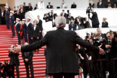 19 Mayıs 2019 'da Cannes, Fransa' da düzenlenen 72. Cannes Film Festivali sırasında Alain Delon 