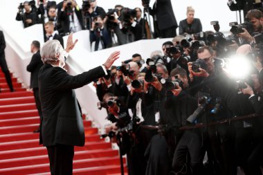 19 Mayıs 2019 'da Cannes, Fransa' da düzenlenen 72. Cannes Film Festivali sırasında Alain Delon 