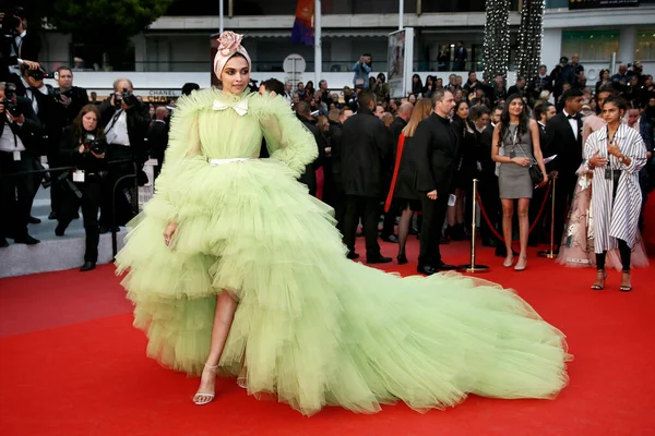 Cannes France May Deepika Padukone Deepika Padukone 2019 프랑스 영화제에서 — 스톡 사진