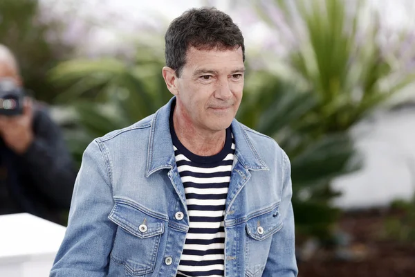 Cannes France May Antonio Banderas Attends Photo Call Pain Glory — Stock Photo, Image