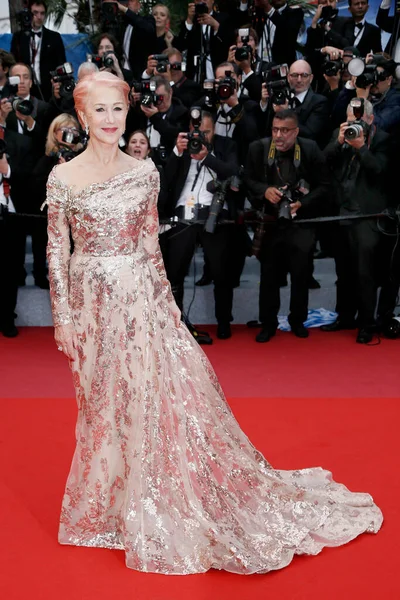 Cannes France Mai Helen Mirren Assiste Première Film Les Belles — Photo