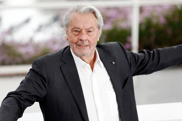 Cannes France May Alain Delon Attends Photo Call Palme Honneur — Stock Photo, Image