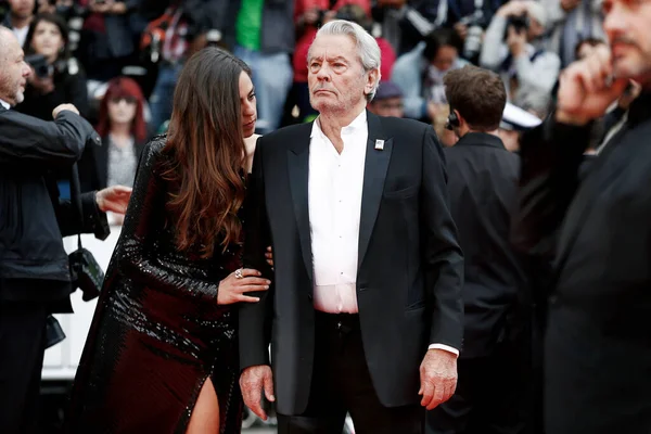 Cannes Frankrike Maj Alain Delon Premiären Filmen Ett Dolt Liv — Stockfoto