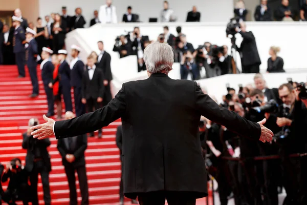 Cannes França Maio Alain Delon Participa Estreia Filme Hidden Life — Fotografia de Stock