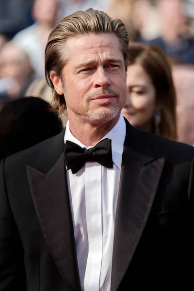 Cannes France Mai Brad Pitt Assiste Première Film Était Une — Photo