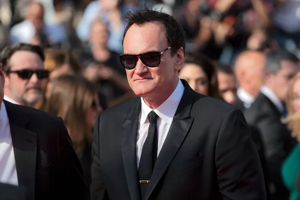 Cannes Frankrijk Mei Quentin Tarantino Woont Première Van Film Once — Stockfoto