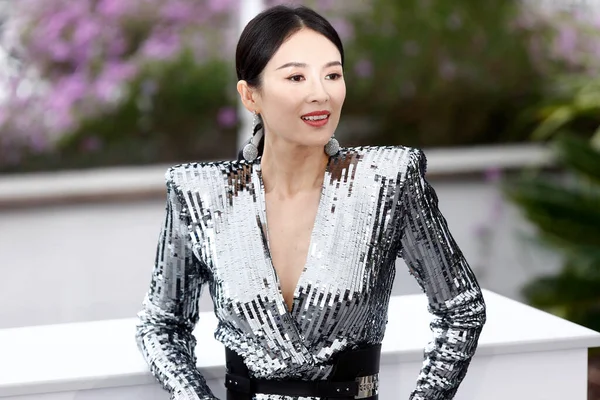 Cannes Francie Května Zhang Ziyi Zúčastní Focení Rendez Vous Zhang — Stock fotografie