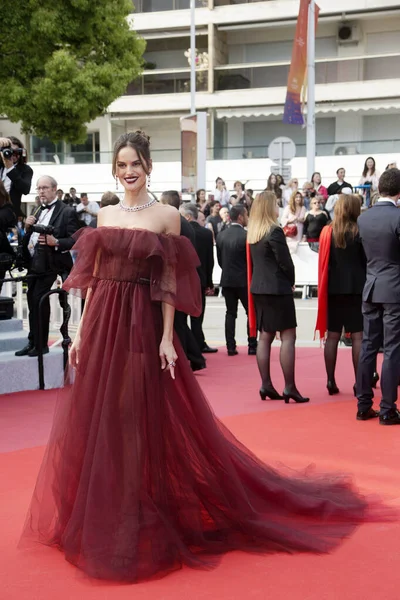 Cannes Frankrijk Mei Izabel Goulart Bezoekt Première Van Film Mercy — Stockfoto
