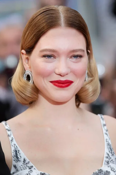 Cannes Francia Maggio Lea Seydoux Partecipa Alla Prima Del Film — Foto Stock