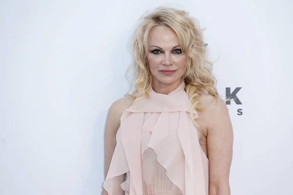 Cap Antibes Frankrijk Mei Pamela Anderson Woont Het Amfar Cannes — Stockfoto