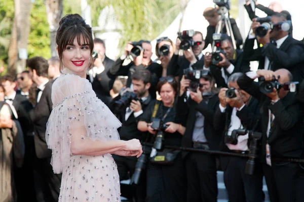 Cannes Frankrike Maj Paz Vega Deltar Avslutningsceremonin För Den Filmfestivalen — Stockfoto