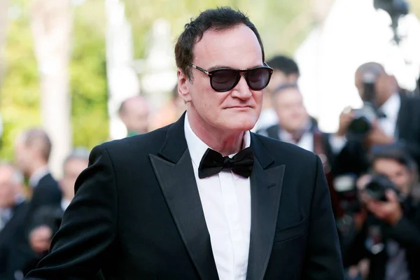 Cannes France Μαΐου Quentin Tarantino Παρευρίσκεται Στην Τελετή Λήξης Του — Φωτογραφία Αρχείου
