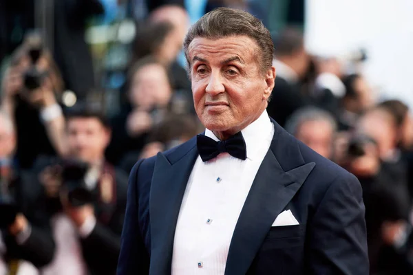 Cannes Frankrike Maj Sylvester Stallone Deltar Avslutningsceremonin För Den Filmfestivalen — Stockfoto