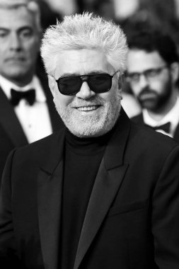 17 Mayıs 2019 'da Cannes, Fransa' da düzenlenen 72. Cannes Film Festivali sırasında Pedro Almodovar 