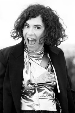 20 Mayıs 2019 'da Cannes, Fransa' da düzenlenen 72. Cannes Film Festivali sırasında Lubna Azabal, 