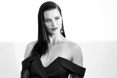 CAP D 'ANTIBES, FRANCE - 23 Mayıs, Adriana Lima Cannes Gala 2019 Hotel du Cap-Eden-Roc' ta 23 Mayıs 2019 tarihinde Cap d 'Antibes, Fransa. 