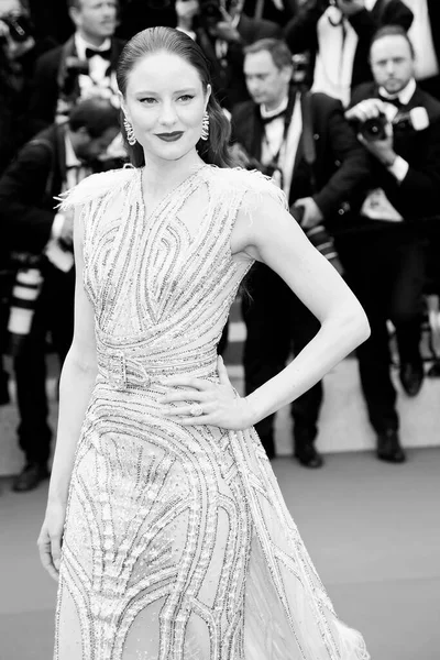 Cannes Francia Mayo Modelo Barbara Meier Asiste Ceremonia Apertura Durante — Foto de Stock