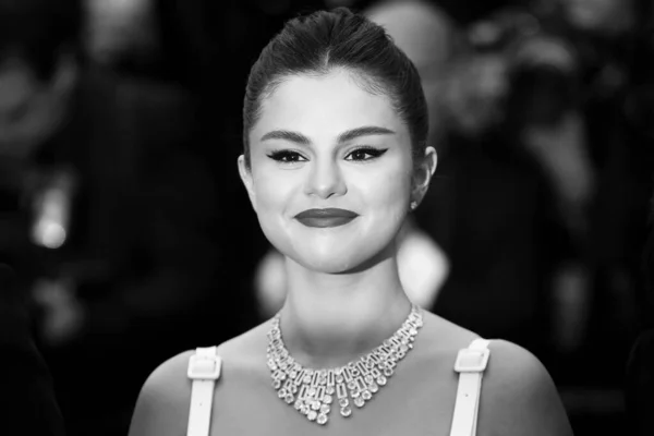 Kannes Francja Maj Selena Gomez Uczestniczy Ceremonii Otwarcia Podczas Festiwalu — Zdjęcie stockowe