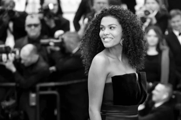 Cannes France Mai Tina Kunakey Assiste Première Les Misérables Lors — Photo
