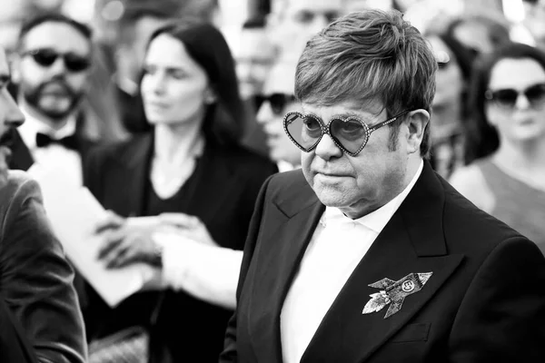 Cannes Francie Května Sir Elton John Zúčastní Premiéry Filmu Rocketman — Stock fotografie